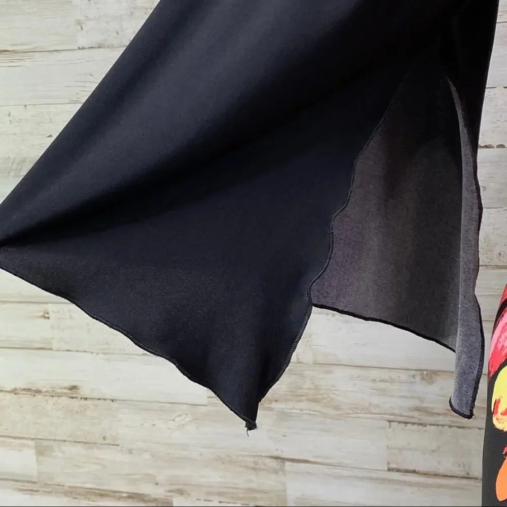 Fenn Wright Manson Floral Dress Womens Size 12 Black Coral Vibrant Shift - Picture 3 of 13